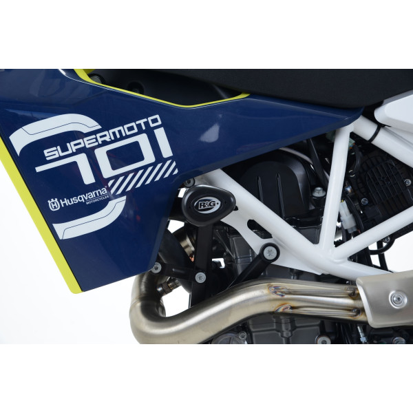 R&G Crash Protectors - Aero Style for Husqvarna 701 Enduro/Supermoto '16- & KTM SMC-R 690 '19-
